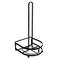 Kitchen Details Industrial Collection Matte Black Paper Towel Holder